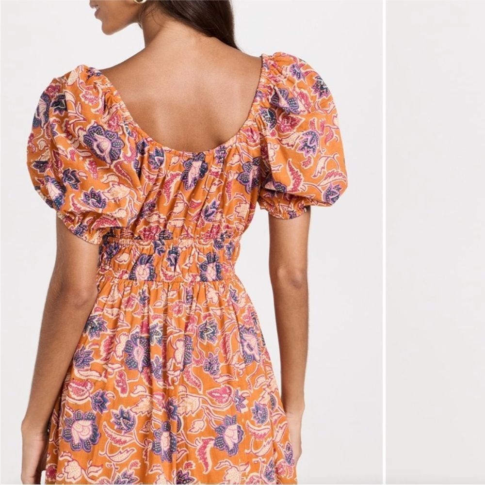 Cleobella Kalena  Floral Puff Sleeve Dress - Picture 5 of 8
